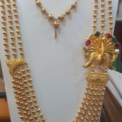 Nauratna Gold Chandra Haar