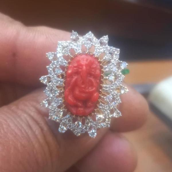 Gold Muga Ring
